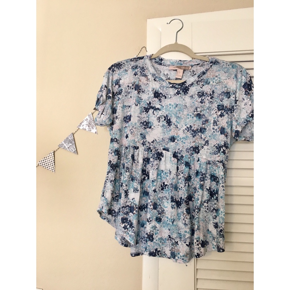 Women’s Floral Short Sleeve Babydoll